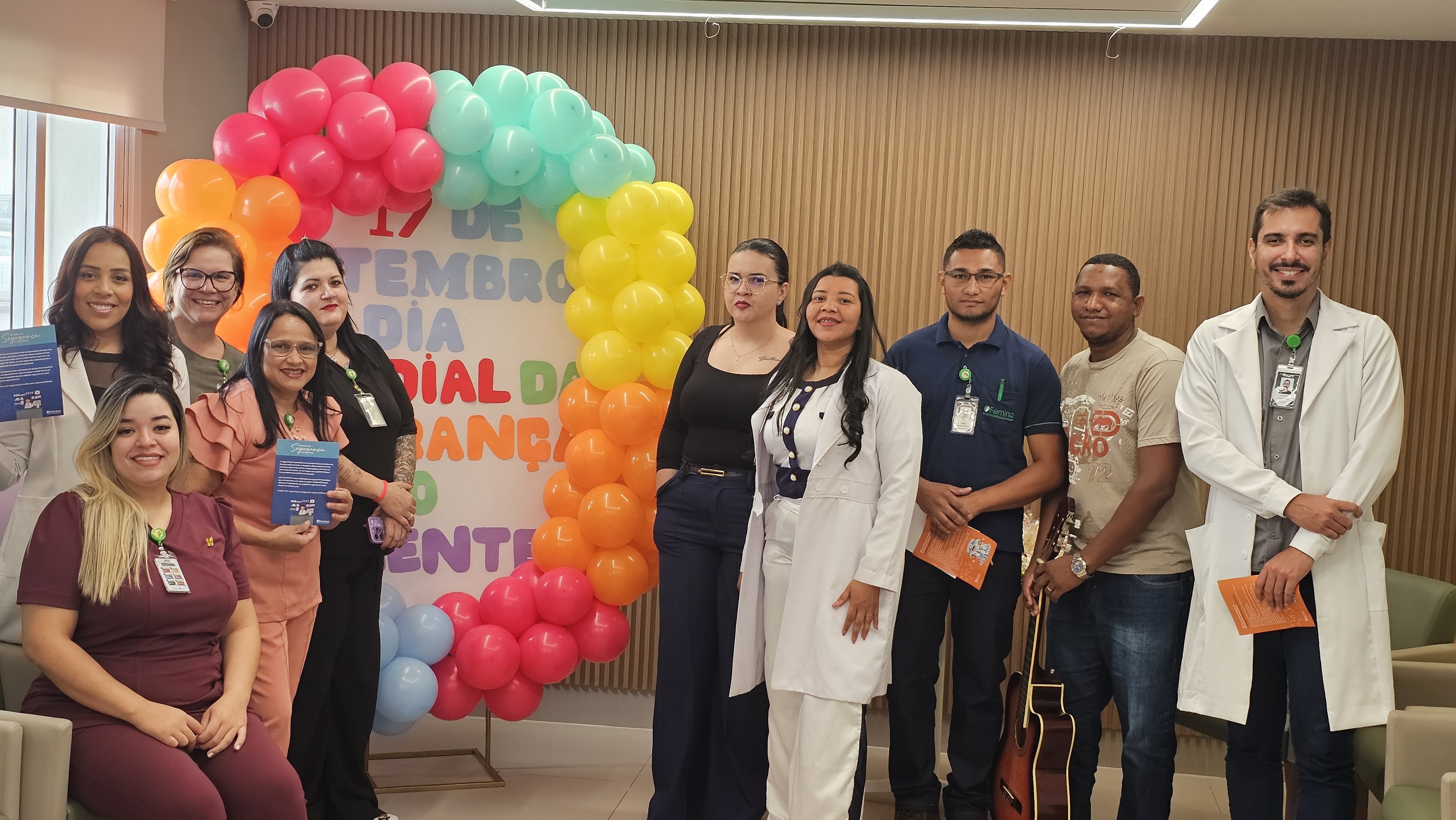 Femina comemora Dia Mundial da Segurança do Paciente com ações educativas