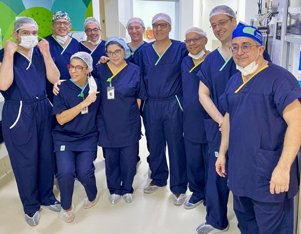 Hospital Femina realiza cirurgia inédita em Cuiabá para correção de malformação em bebê ainda no útero